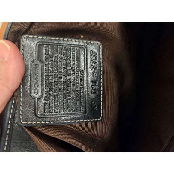 Coach Hamptons tote bag 7757 Black leather Tote - Picture 10 of 10